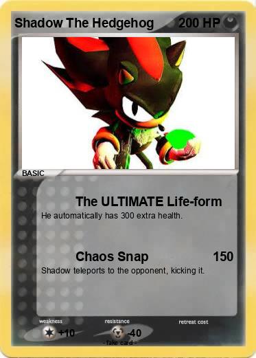 Pokemon Shadow The Hedgehog