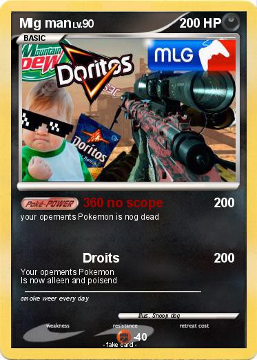 Pokemon Mlg man