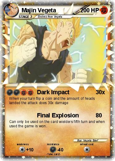 Pokemon Majin Vegeta