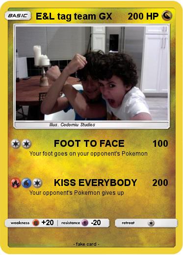 Pokemon E&L tag team GX