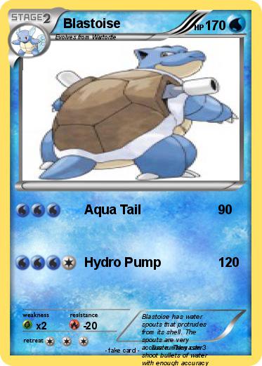 Pokemon Blastoise