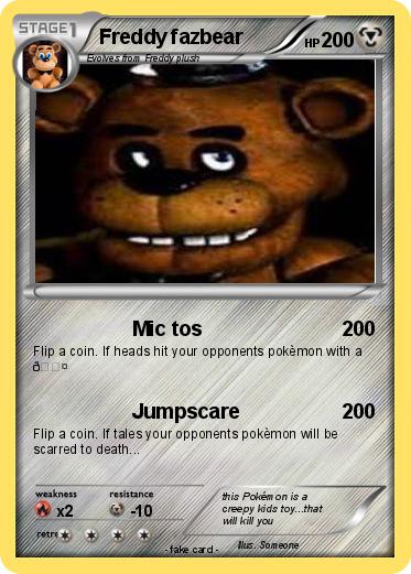 Pokemon Freddy fazbear