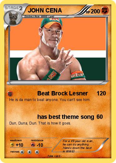 Pokemon JOHN CENA