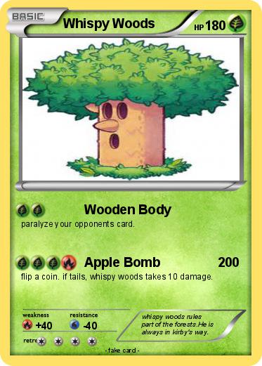 Pokemon Whispy Woods