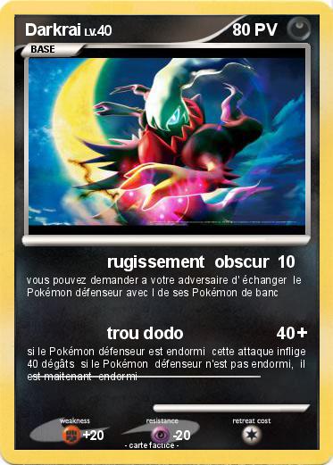 Pokemon Darkrai