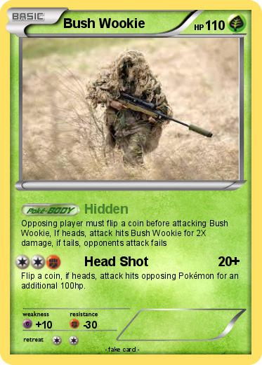 Pokemon Bush Wookie