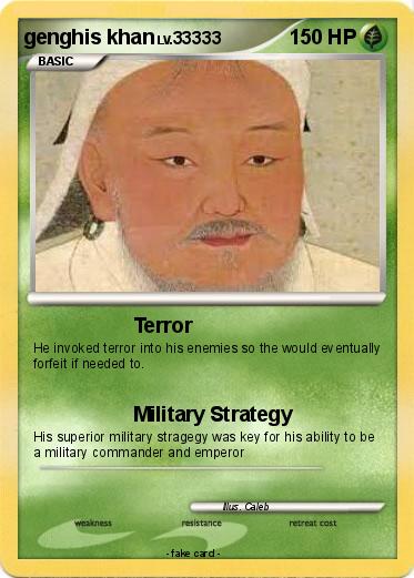 Pokemon genghis khan