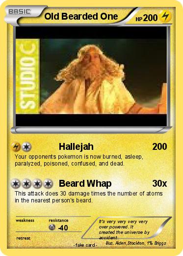 Pokemon Old Bearded One