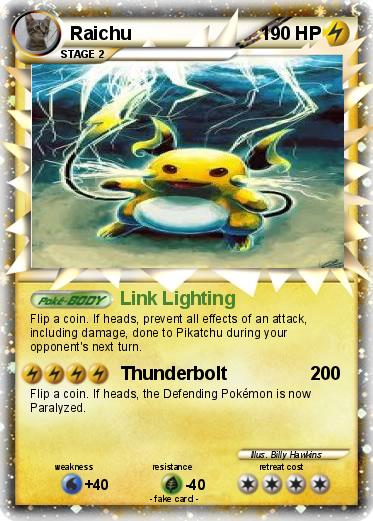 Pokemon Raichu