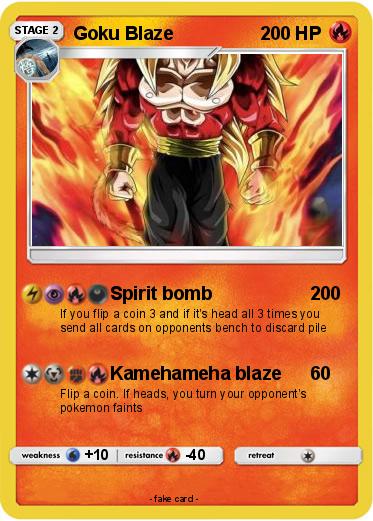 Pokemon Goku Blaze