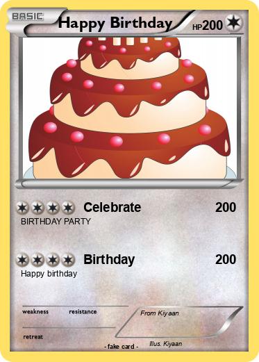 Pokemon Happy Birthday