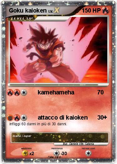 Pokemon Goku kaioken