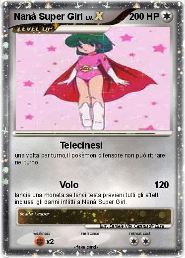 Pokemon Nanà Super Girl
