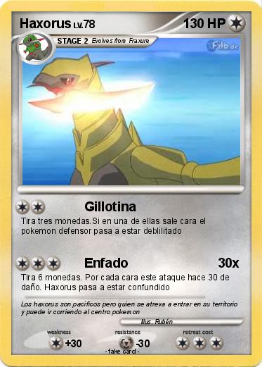 Pokemon Haxorus