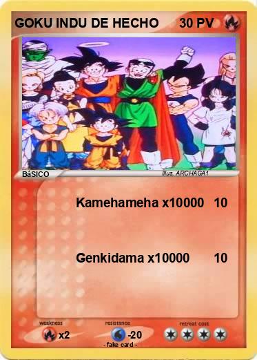 Pokemon GOKU INDU DE HECHO