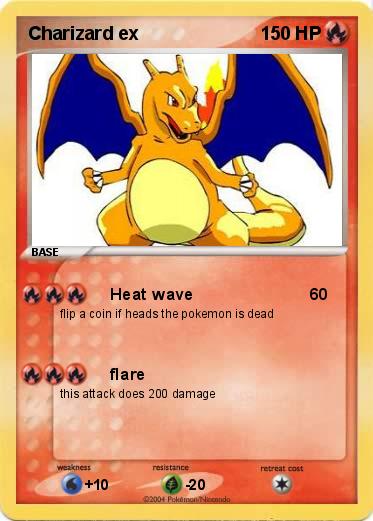 Pokemon Charizard ex