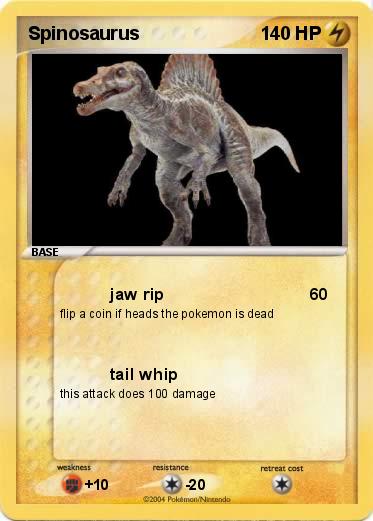 Pokemon Spinosaurus
