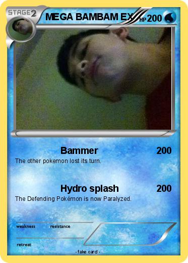 Pokemon MEGA BAMBAM EX