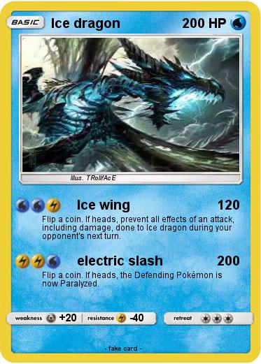 Pokemon Ice dragon