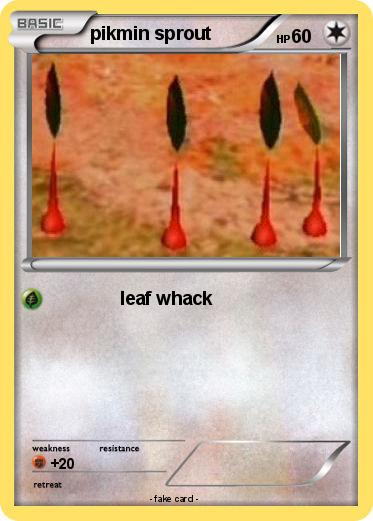 Pokemon pikmin sprout