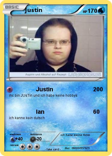 Pokemon Justin