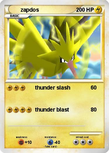 Pokemon zapdos