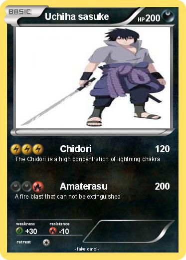 Pokemon Uchiha sasuke