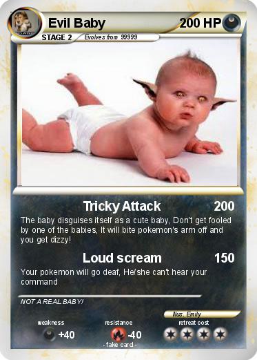 Pokemon Evil Baby
