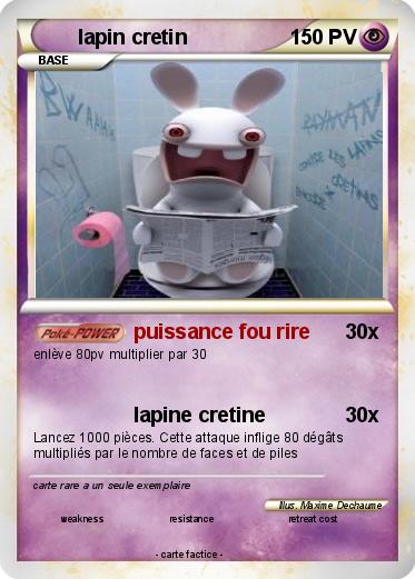 Pokemon lapin cretin