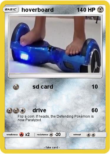 Pokemon hoverboard