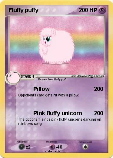 Pokemon Fluffy puffy