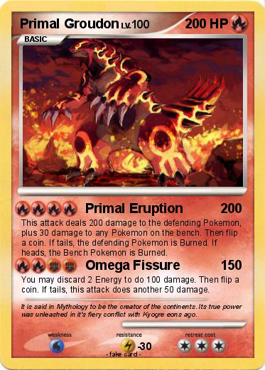 Pokemon Primal Groudon