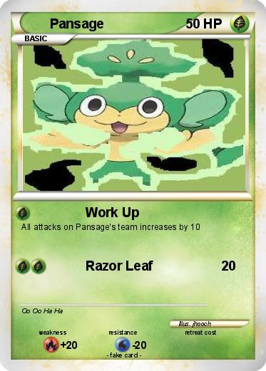 Pokemon Pansage