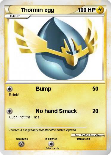 Pokemon Thormin egg