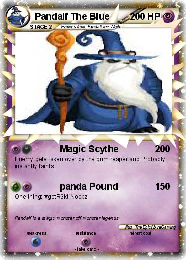 Pokemon Pandalf The Blue
