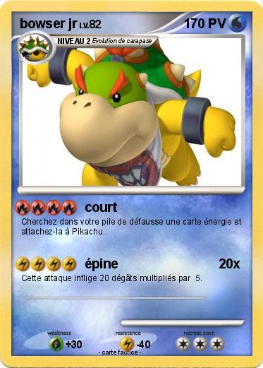Pokemon bowser jr