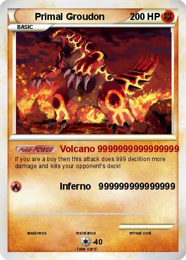 Pokemon Primal Groudon