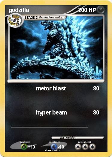 Pokemon godzilla