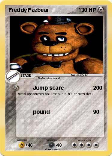 Pokemon Freddy Fazbear