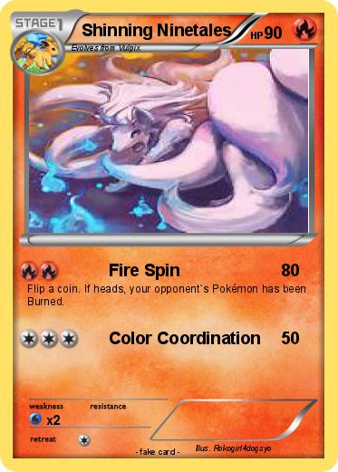 Pokemon Shinning Ninetales
