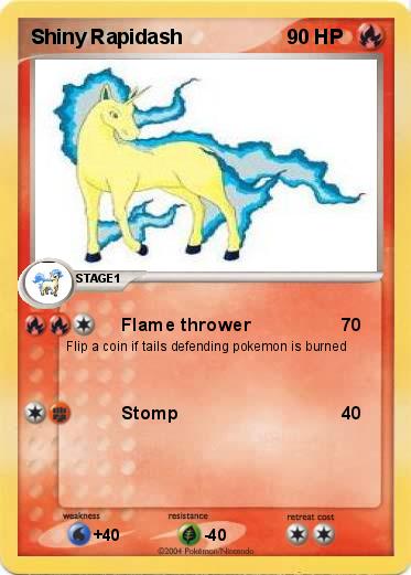 Pokemon Shiny Rapidash 