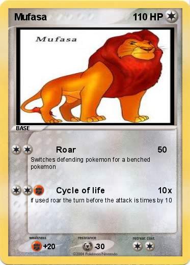 Pokemon Mufasa 