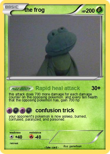 Pokemon the frog