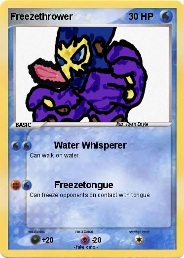 Pokemon Freezethrower