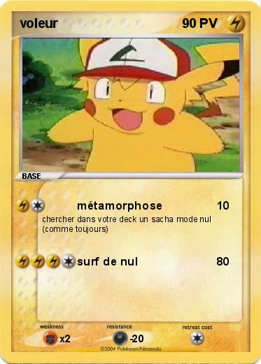 Pokemon voleur
