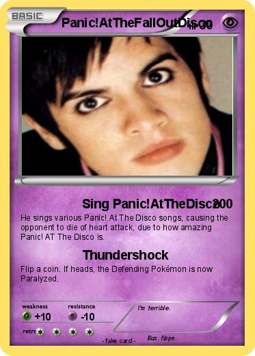 Pokemon Panic!AtTheFallOutDisco