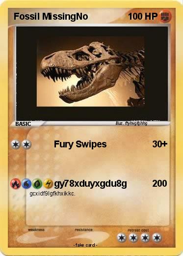 Pokemon Fossil MissingNo
