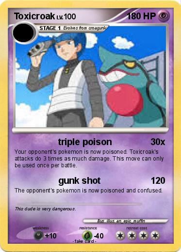 Pokemon Toxicroak