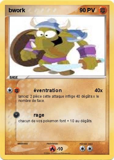 Pokemon bwork