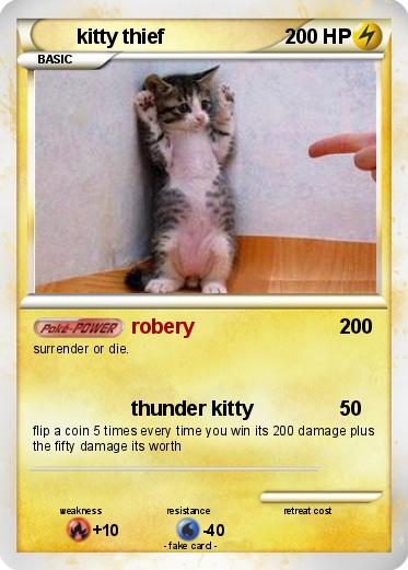Pokemon kitty thief